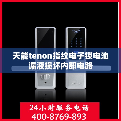 天能tenon指纹电子锁电池漏液损坏内部电路