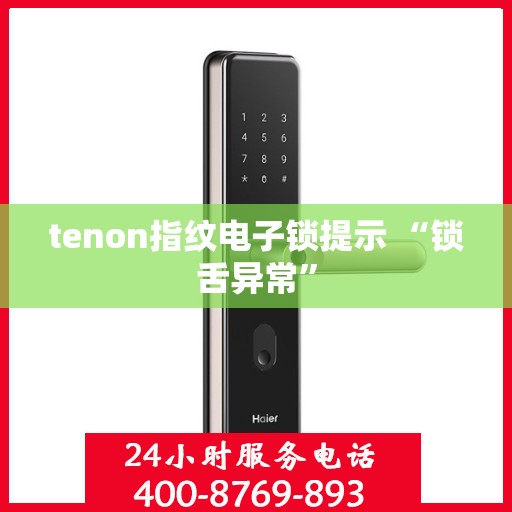 tenon指纹电子锁提示 “锁舌异常”