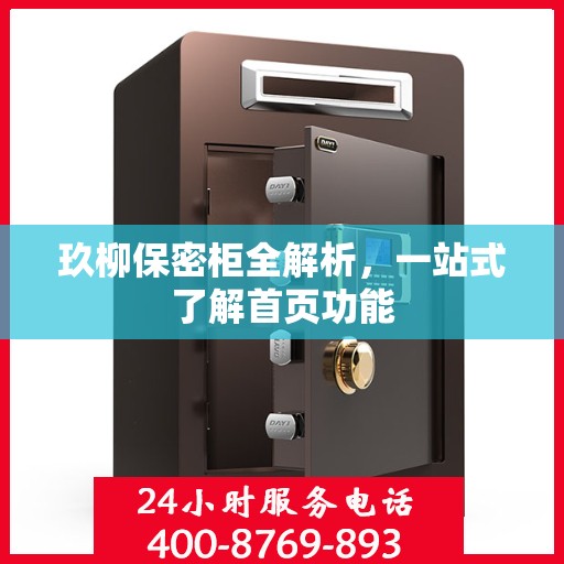 玖柳保密柜全解析，一站式了解首页功能