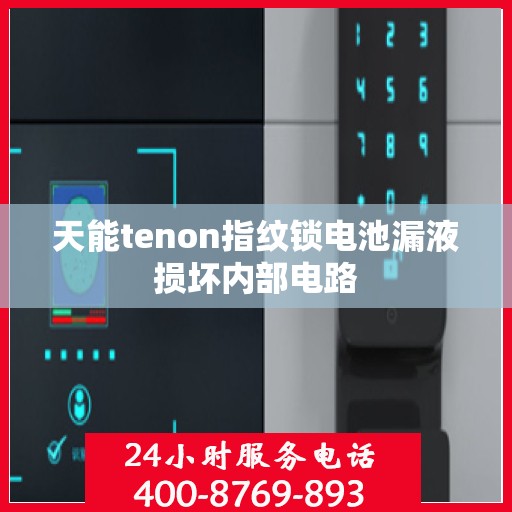 天能tenon指纹锁电池漏液损坏内部电路