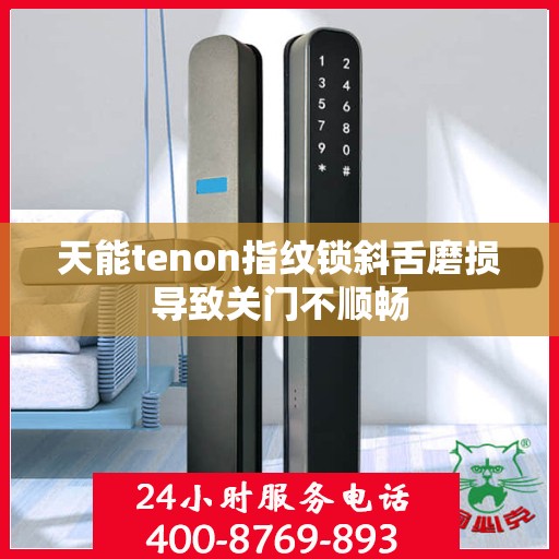 天能tenon指纹锁斜舌磨损导致关门不顺畅