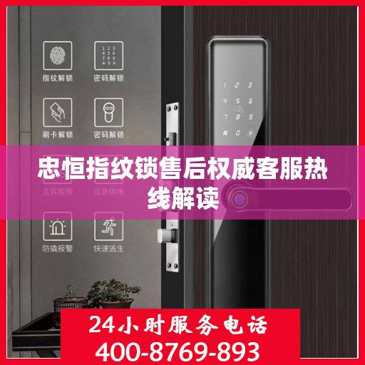 忠恒指纹锁售后权威客服热线解读