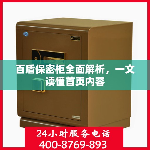 百盾保密柜全面解析，一文读懂首页内容