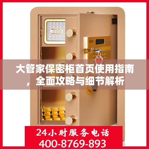 大管家保密柜首页使用指南，全面攻略与细节解析