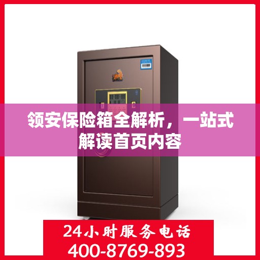 领安保险箱全解析，一站式解读首页内容