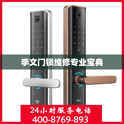李文门锁维修专业宝典